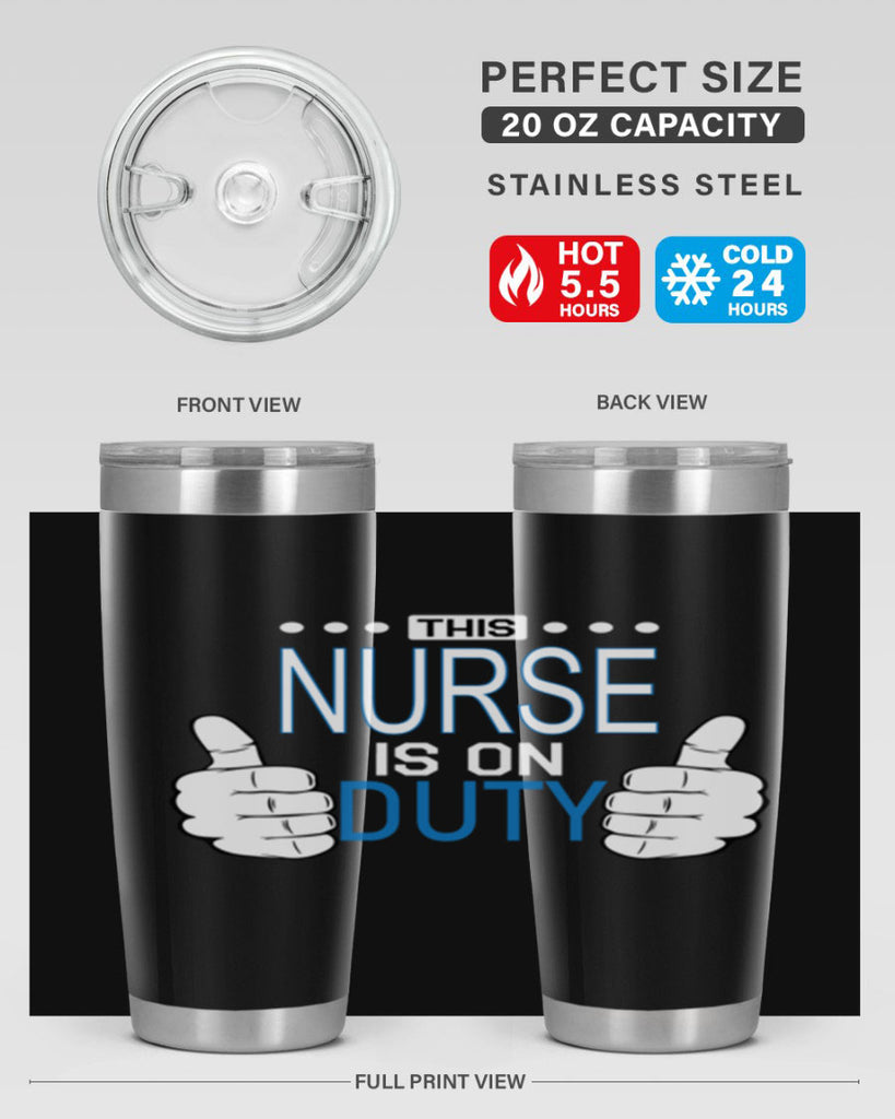 NursetransperntPNG Style 400#- nurse- tumbler