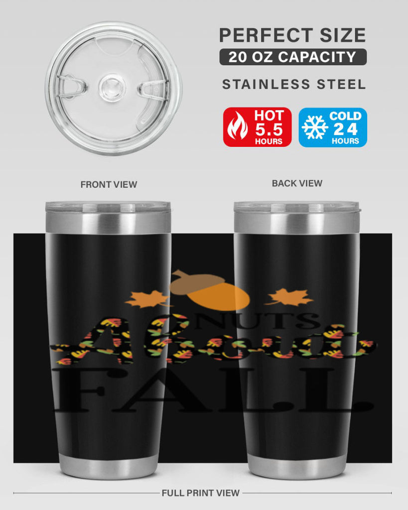 Nutsaboutfall 447#- fall- Tumbler