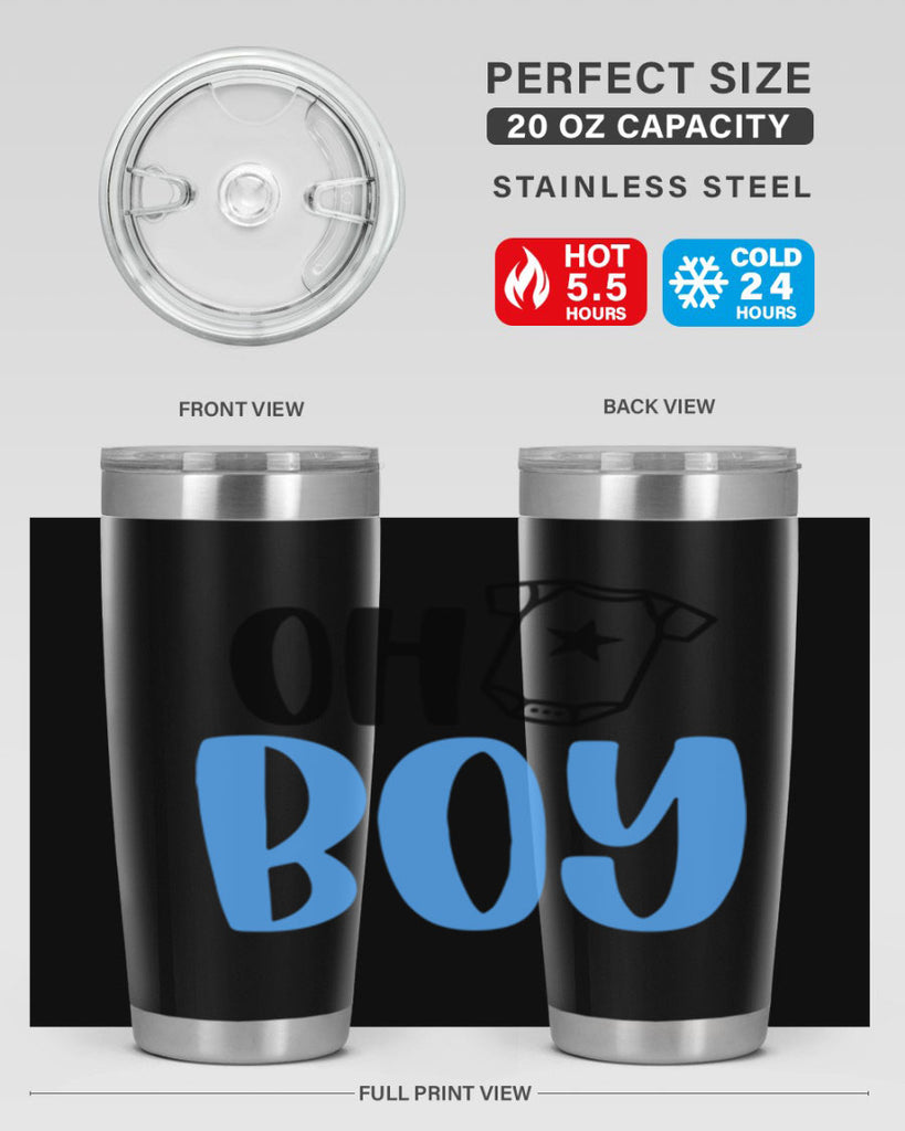 Oh Boy Style 35#- baby- tumbler
