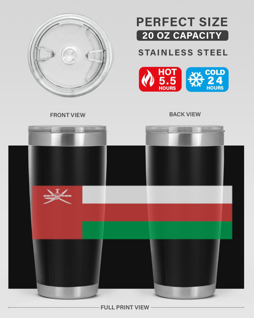 Oman 67#- world flags- Tumbler