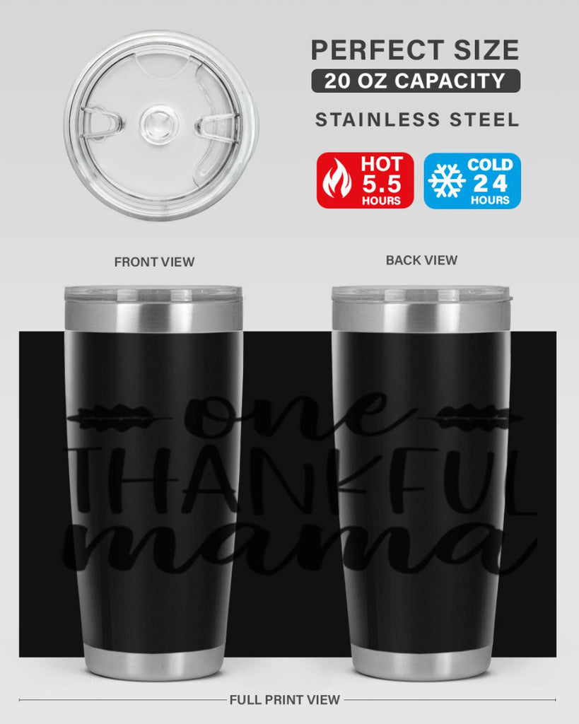 One Thankful Mama 464#- fall- Tumbler