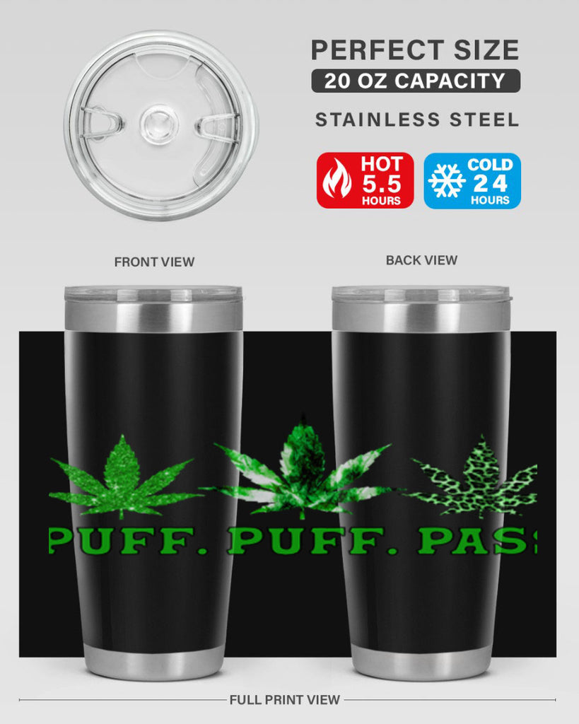 Puff Puff Pass 221#- marijuana- Tumbler