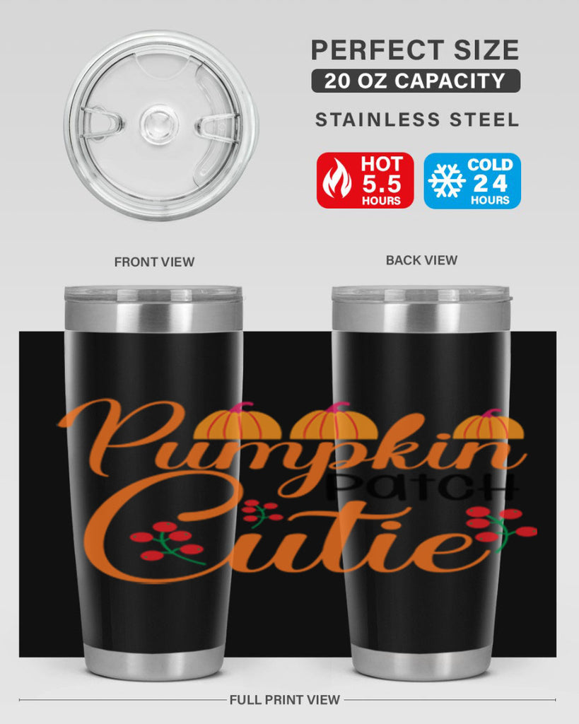 Pumpkin Patch Cutie 529#- fall- Tumbler
