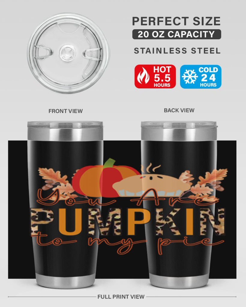 Pumpkin Pie Fall 531#- fall- Tumbler