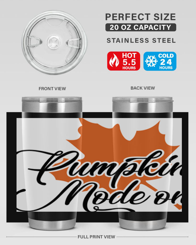 PumpkinModeondesign 563#- fall- Tumbler