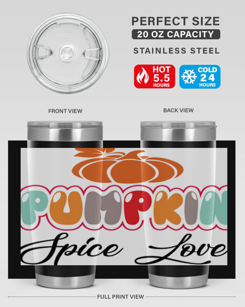 PumpkinSpiceLoverdesign 570#- fall- Tumbler