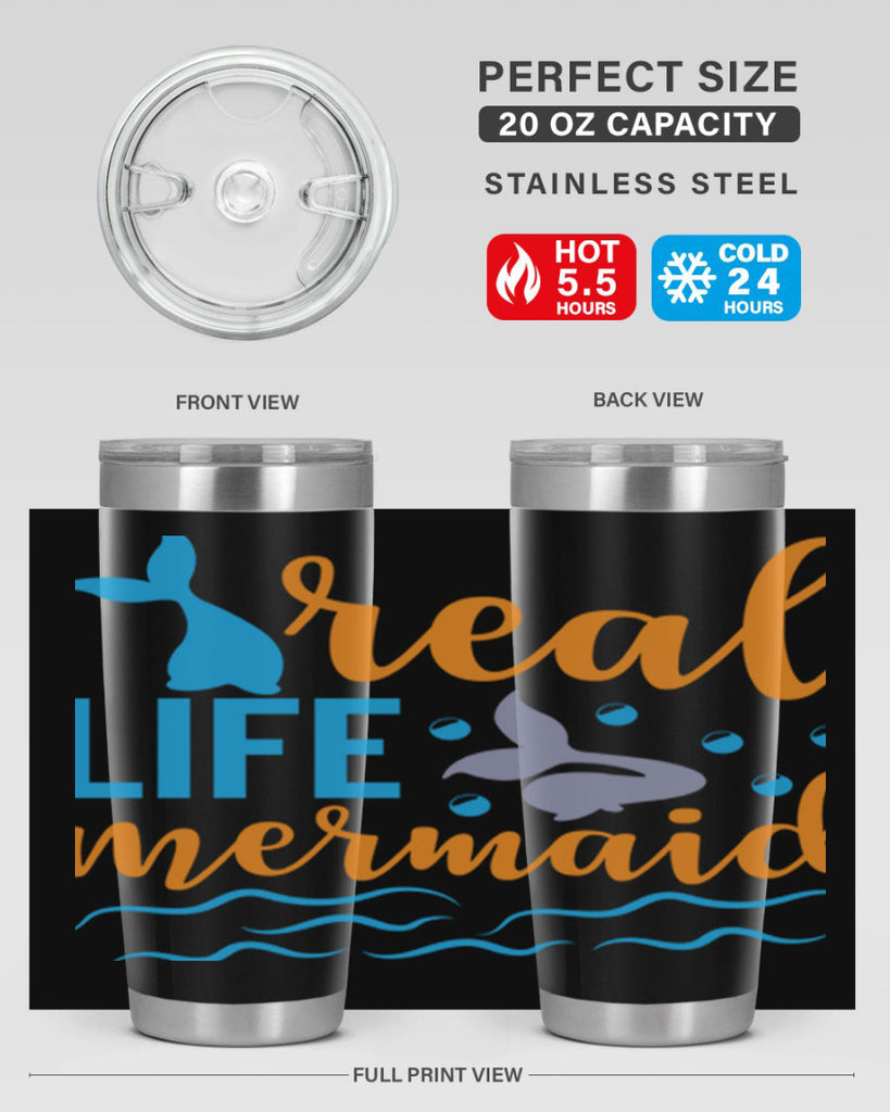 Real Life Mermaid Design 556#- mermaid- Tumbler