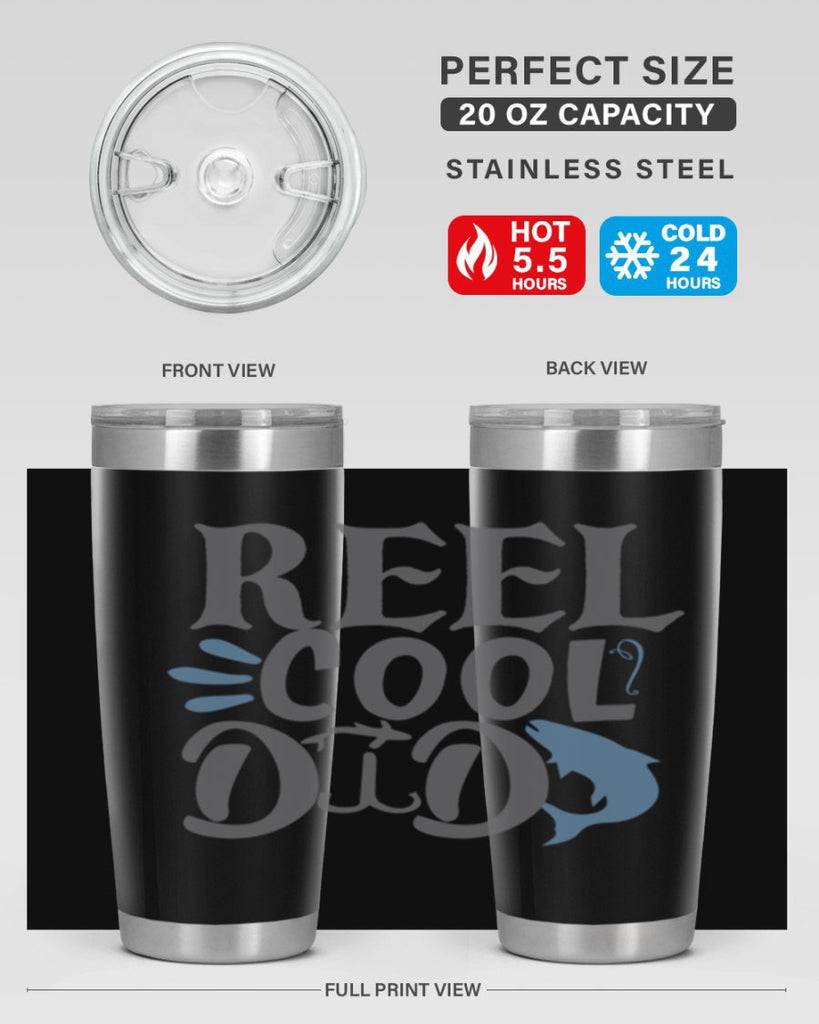 Reel Cool Dad 68#- dad- Tumbler