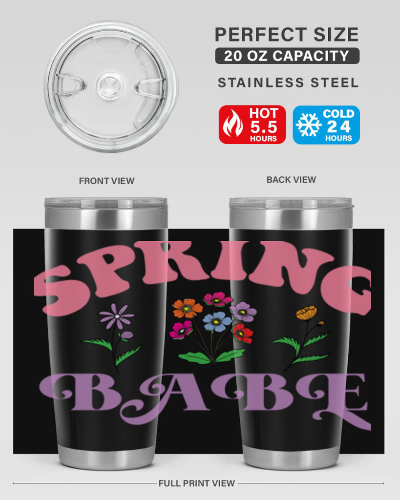 Spring Babe  480#- spring- Tumbler