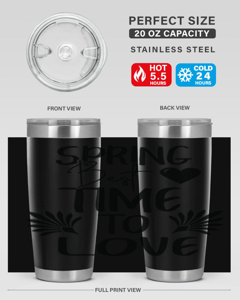 Spring Best Time to Love 414#- spring- Tumbler