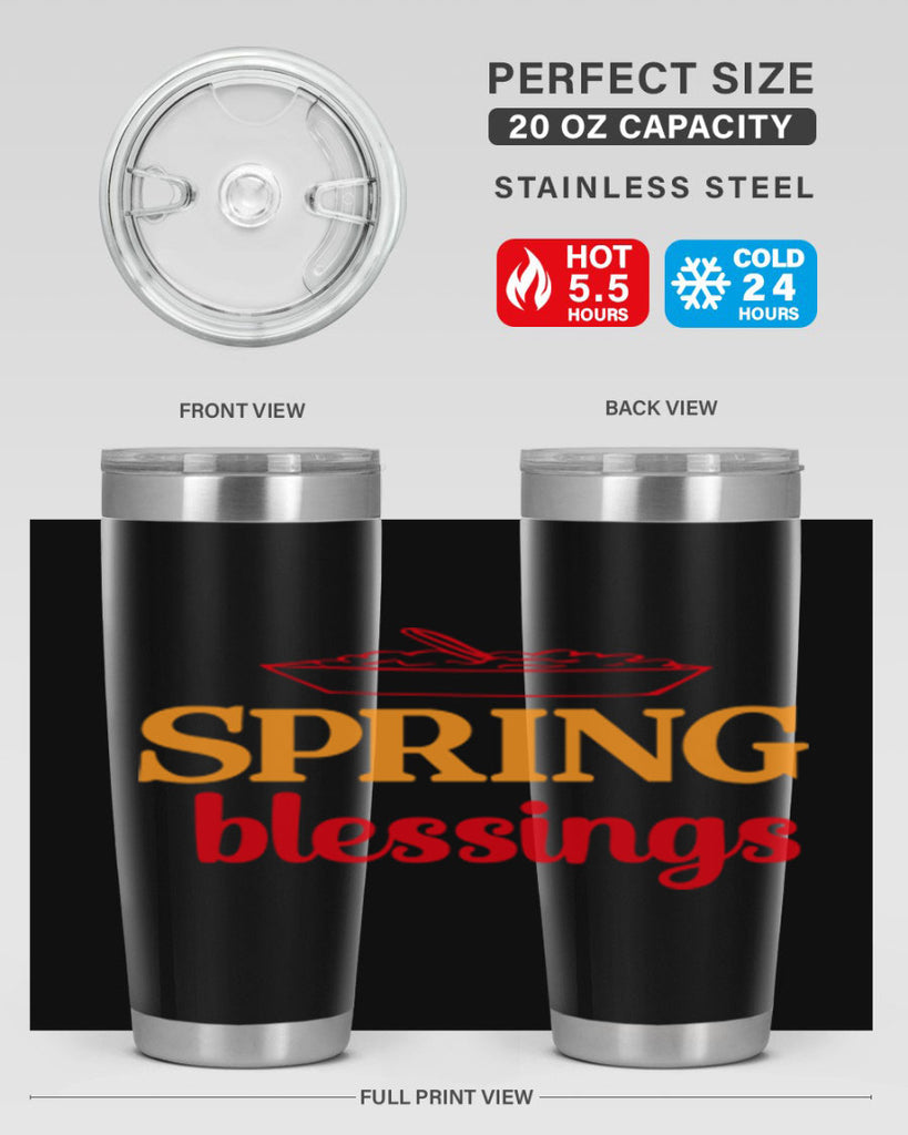 Spring blessings 420#- spring- Tumbler