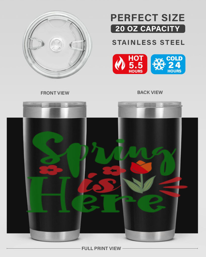 Spring is Here 497#- spring- Tumbler