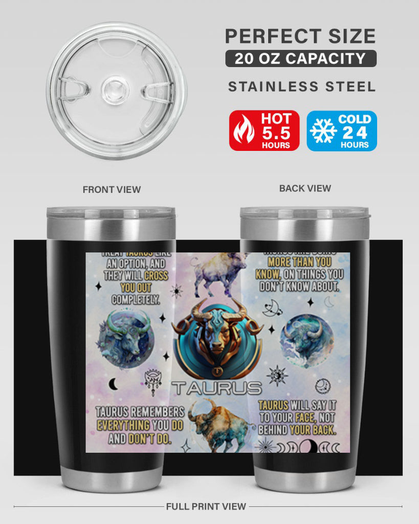 StraightTaurus 478#- zodiac- Tumbler