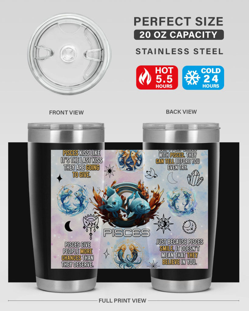 Straightpisces 475#- zodiac- Tumbler