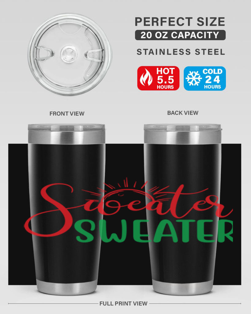 Sweater Weather 583#- fall- Tumbler