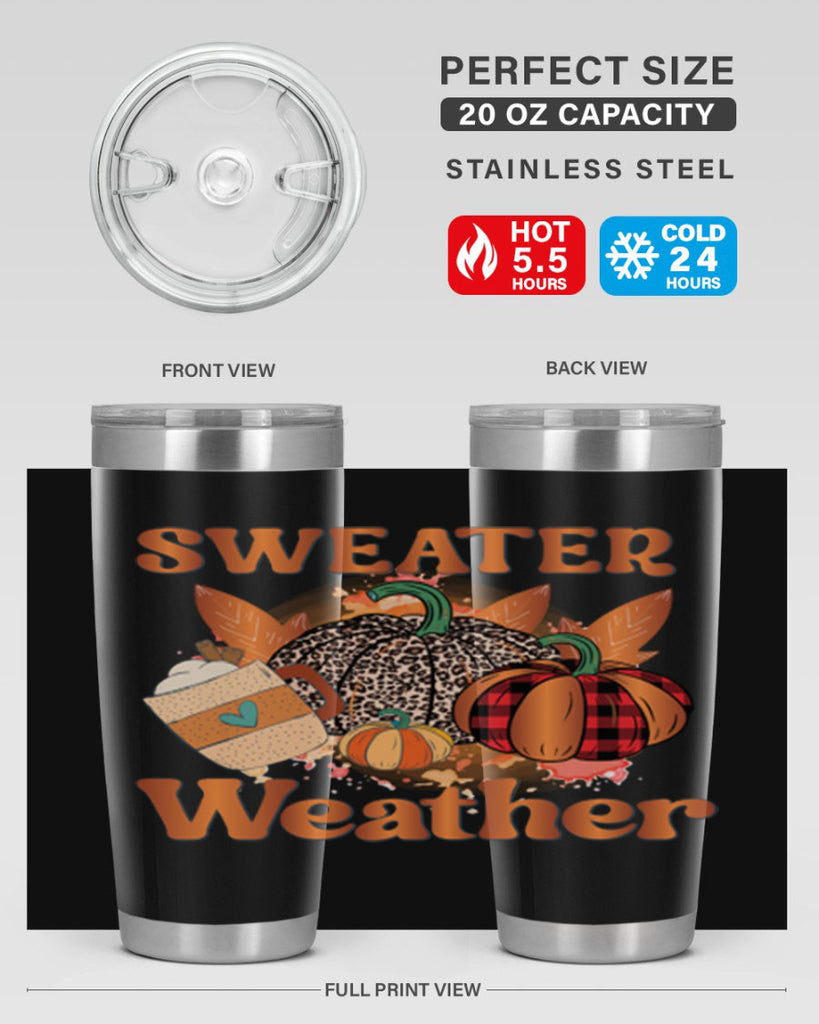 Sweater Weather 589#- fall- Tumbler