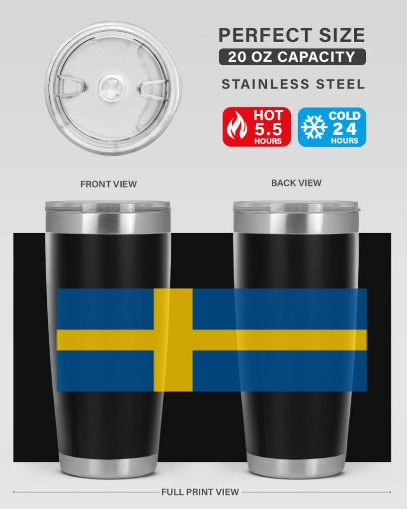 Sweden 29#- world flags- Tumbler