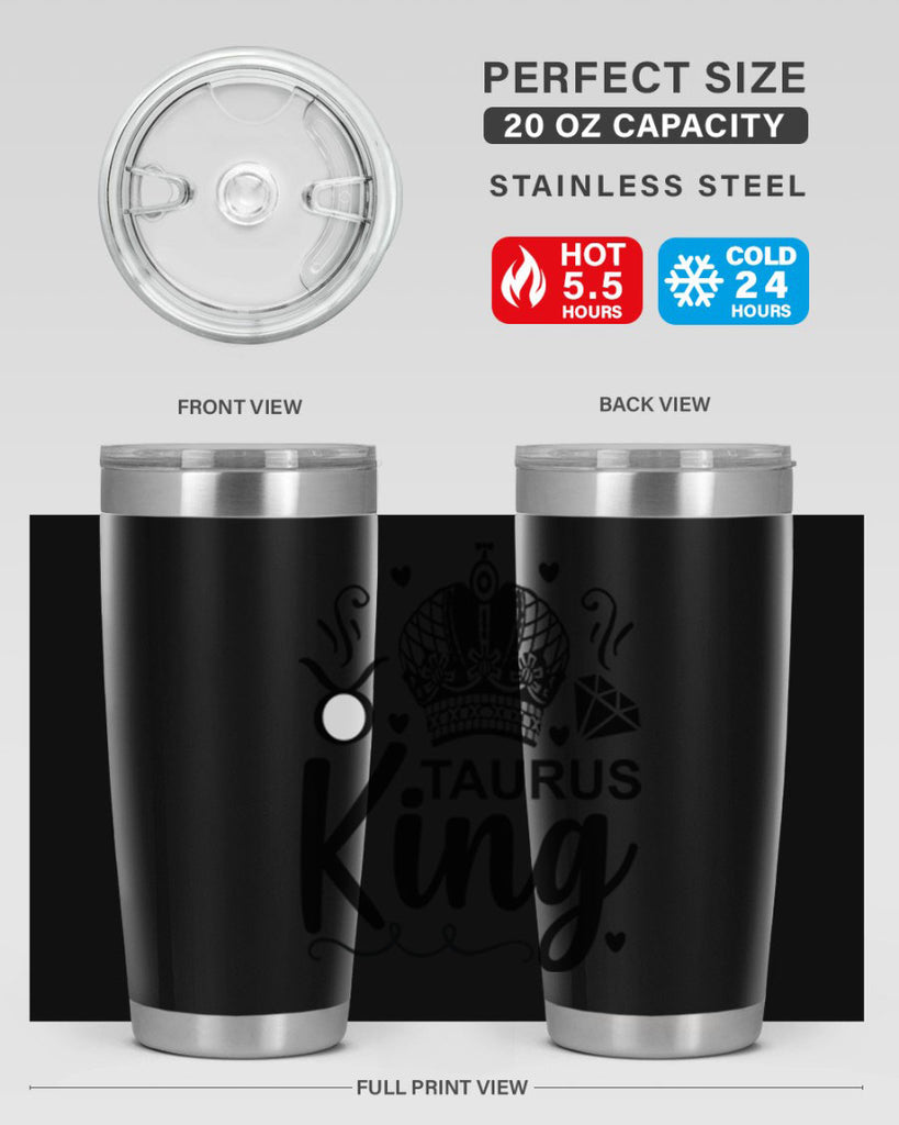 Taurus king 501#- zodiac- Tumbler