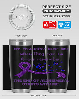 The End Of AlzheimerS Start With Me 217#- alzheimers- Tumbler