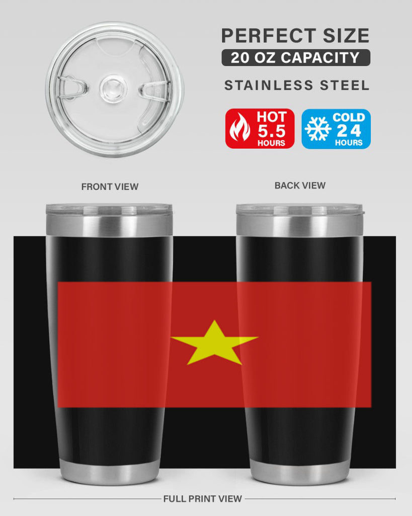 Vietnam 4#- world flags- Tumbler