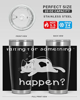 Waiting For Something Sleeping Cat 285#- anime- Tumbler