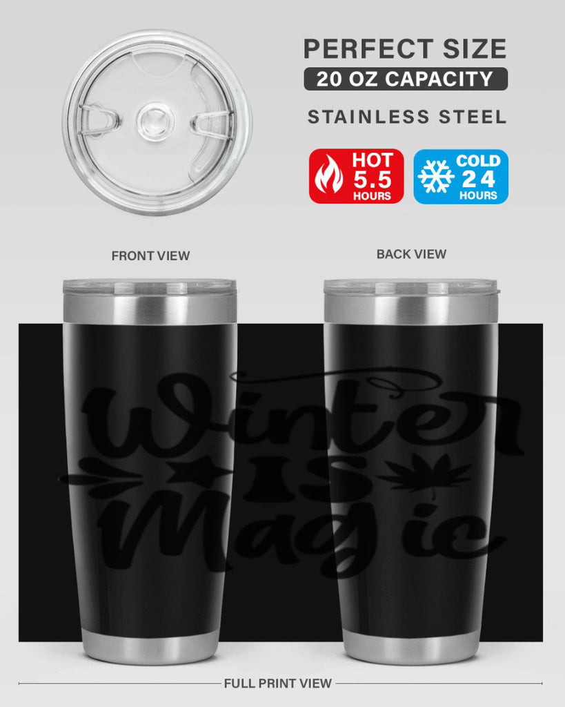 Winter Is Magic 503#- winter- Tumbler