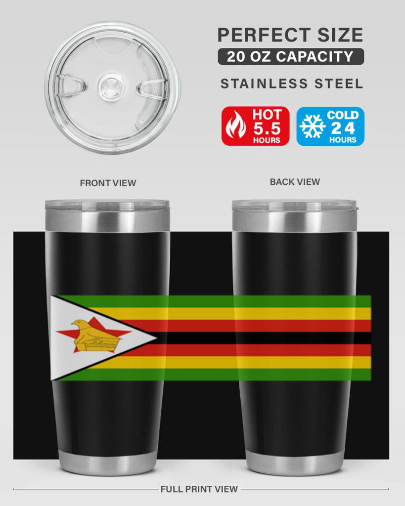 Zimbabwe 1#- world flags- Tumbler