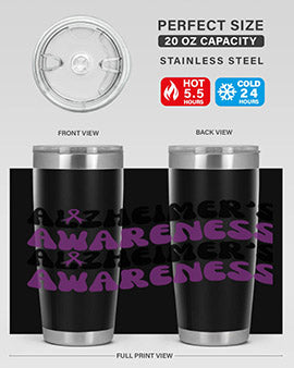 alzheimers awareness 114#- alzheimers- Tumbler