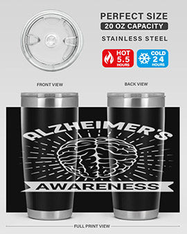 alzheimers awareness 121#- alzheimers- Tumbler