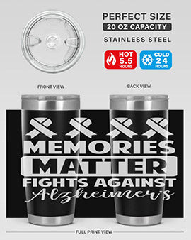 alzheimers awareness 122#- alzheimers- Tumbler