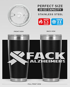 alzheimers awareness 126#- alzheimers- Tumbler