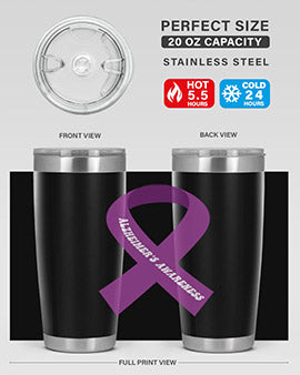 alzheimers awareness style 101#- alzheimers- Tumbler