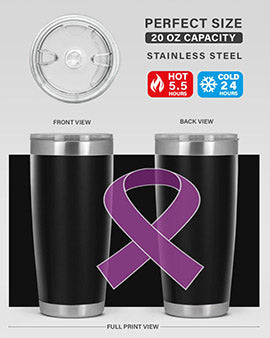 alzheimers awareness style 102#- alzheimers- Tumbler