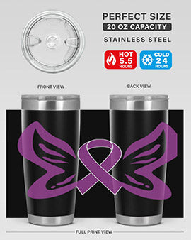 alzheimers awareness style 104#- alzheimers- Tumbler