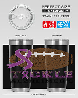 alzheimers awareness style 112#- alzheimers- Tumbler