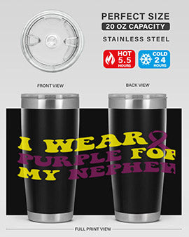 alzheimers awareness style 33#- alzheimers- Tumbler