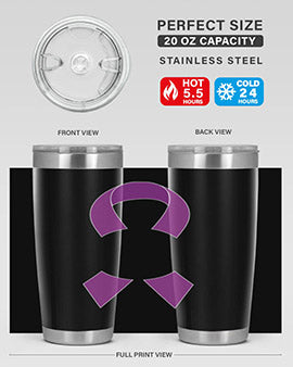 alzheimers awareness style 39#- alzheimers- Tumbler