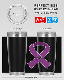 alzheimers awareness style 45#- alzheimers- Tumbler