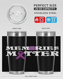 alzheimers awareness style 52#- alzheimers- Tumbler