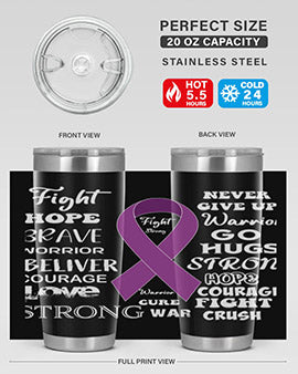 alzheimers awareness style 64#- alzheimers- Tumbler