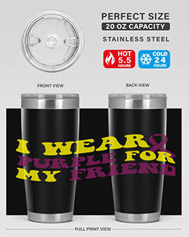 alzheimers awareness style 83#- alzheimers- Tumbler