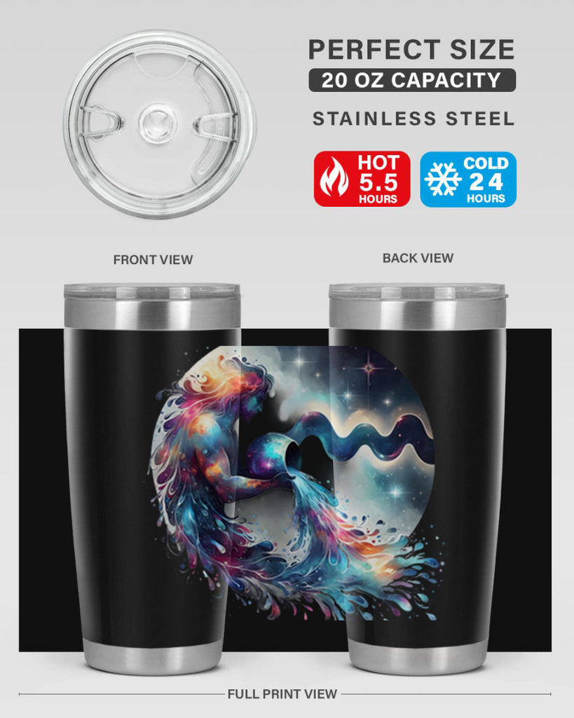 aquarius 88#- zodiac- Tumbler