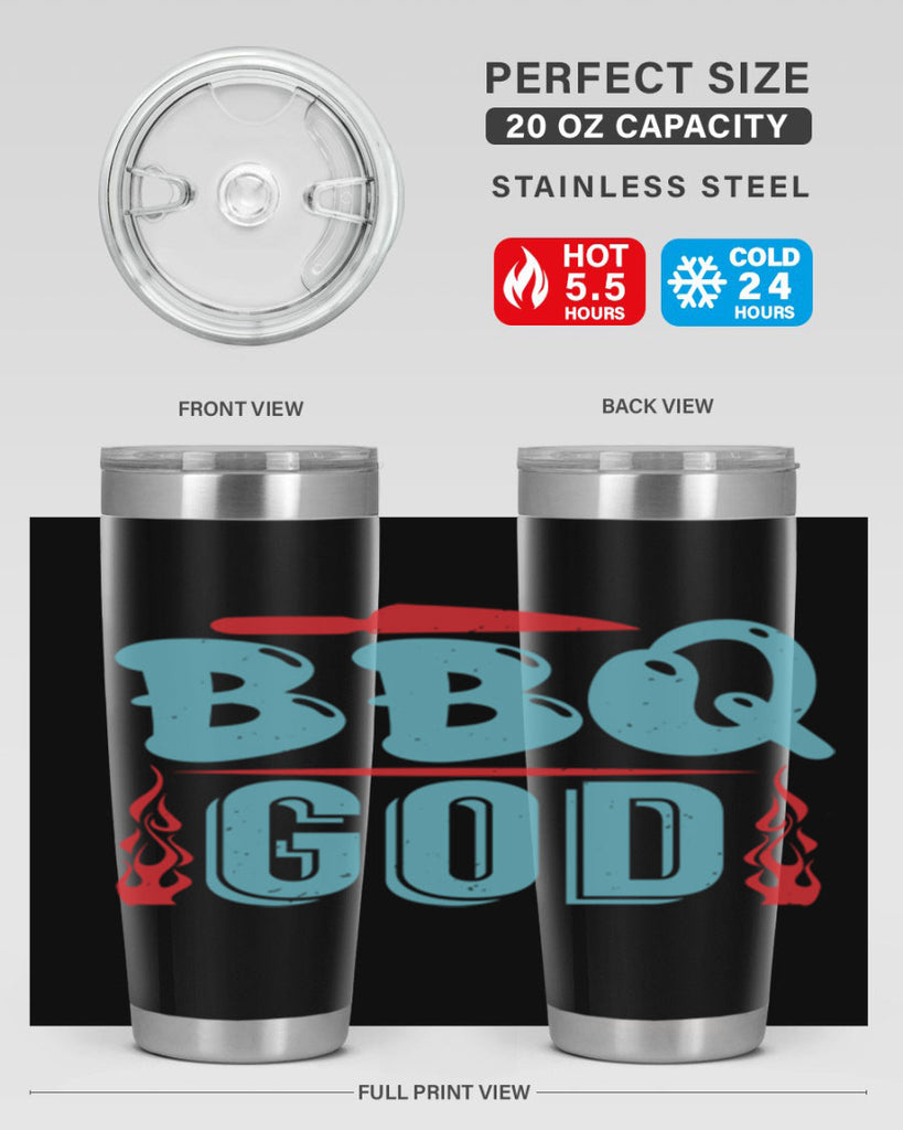 bbq god 28#- bbq- Tumbler