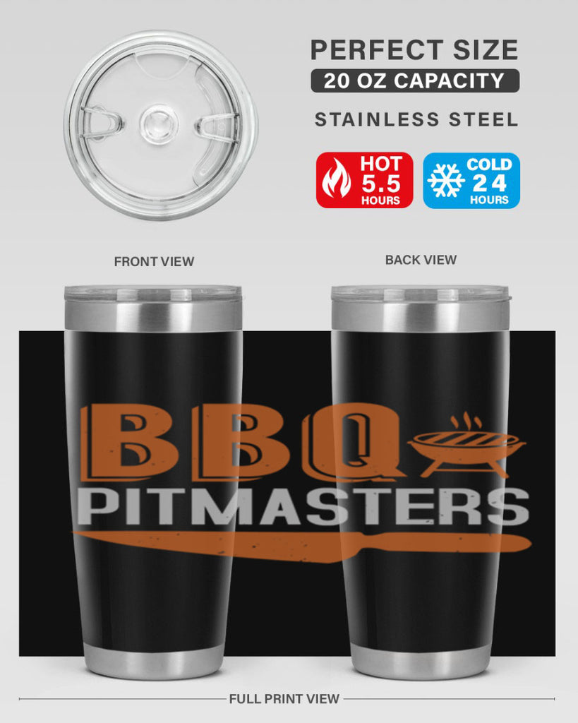 bbq pitmasters 4#- bbq- Tumbler