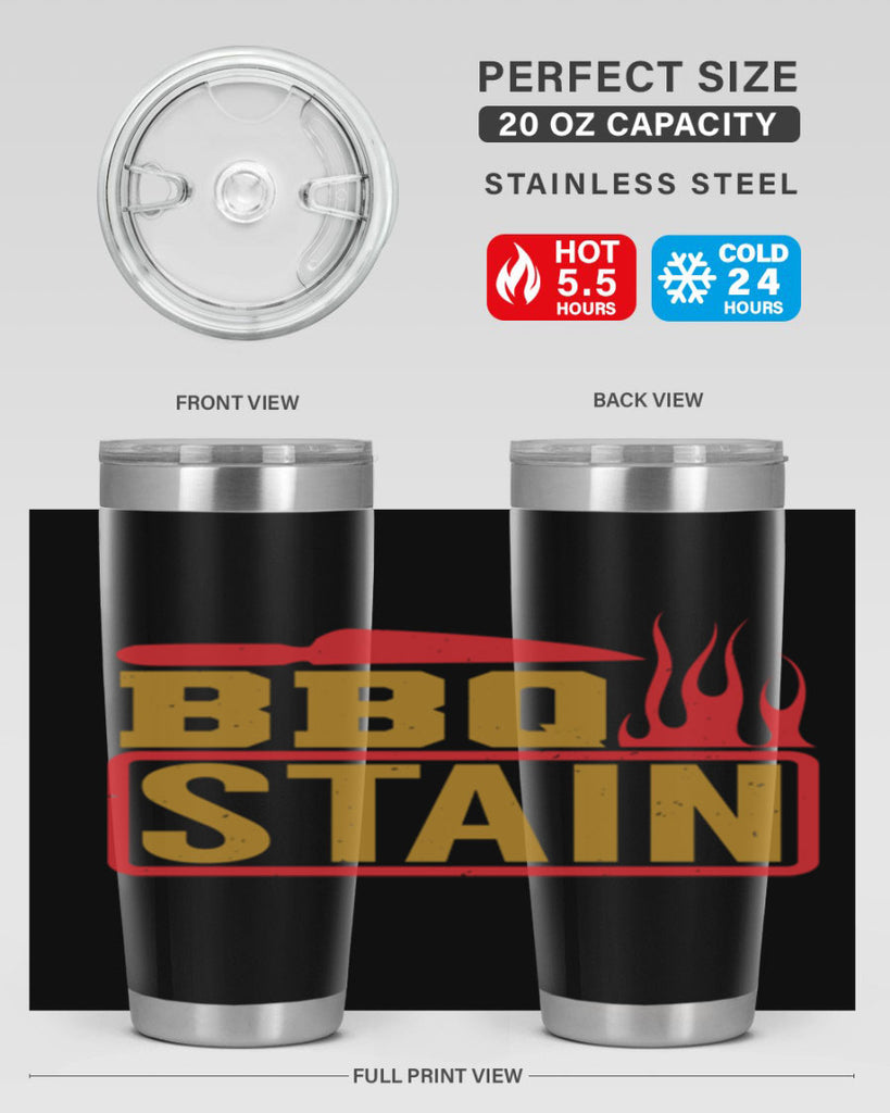 bbq stain 3#- bbq- Tumbler