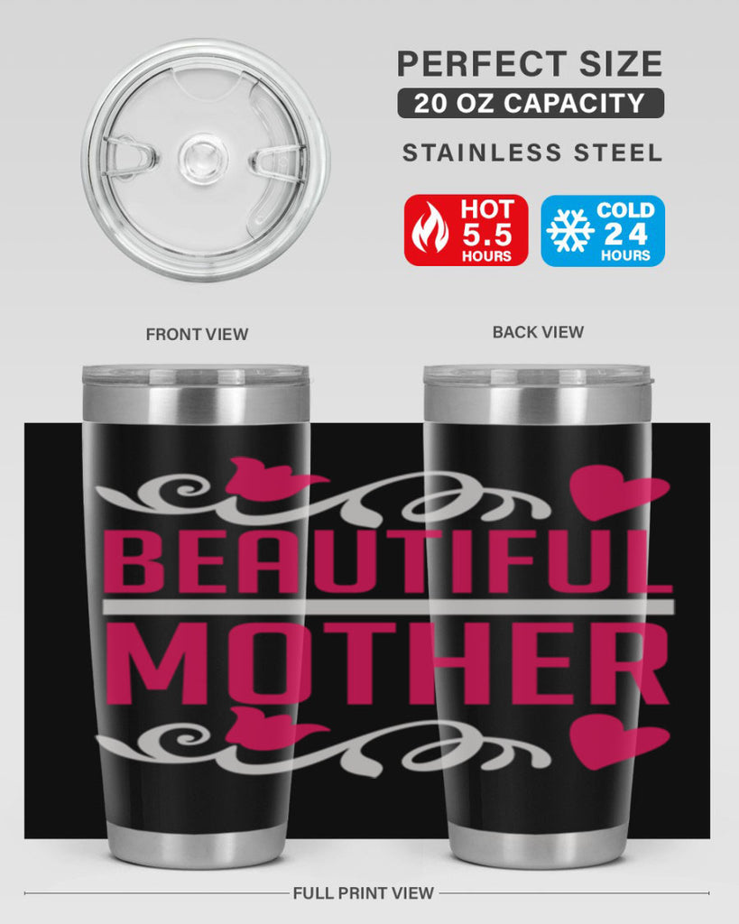 beautiful 213#- mom- Tumbler