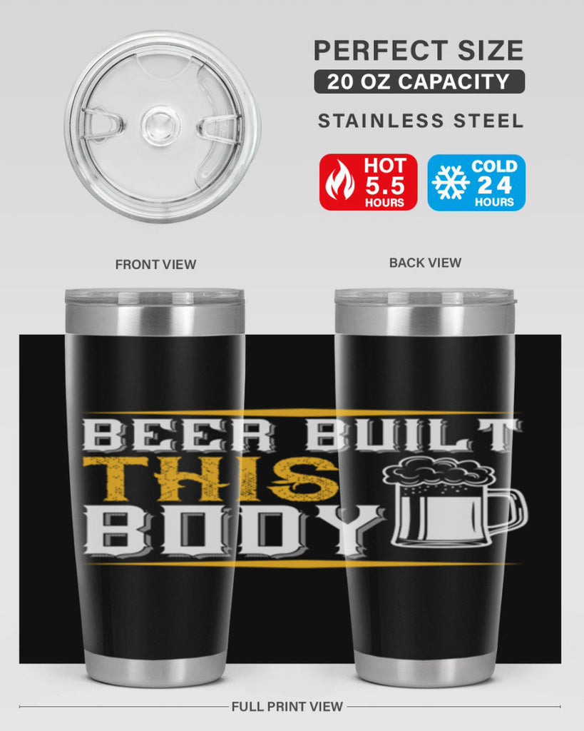 beer built this body 110#- beer- Tumbler