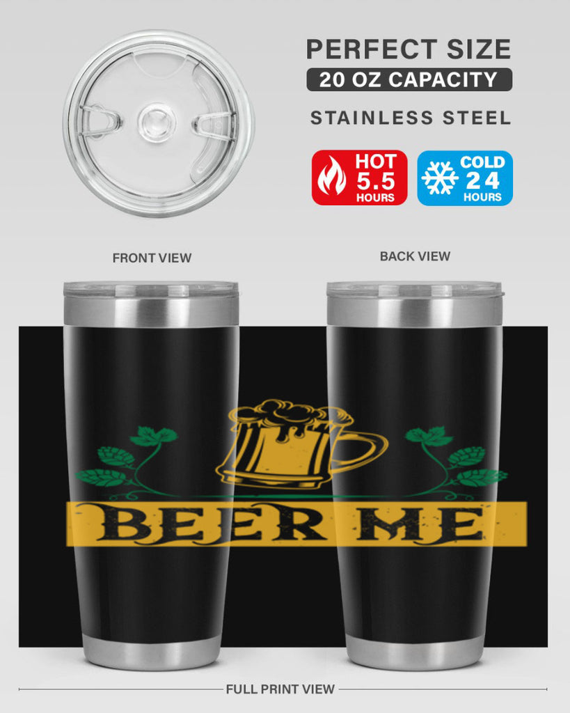 beer me 105#- beer- Tumbler