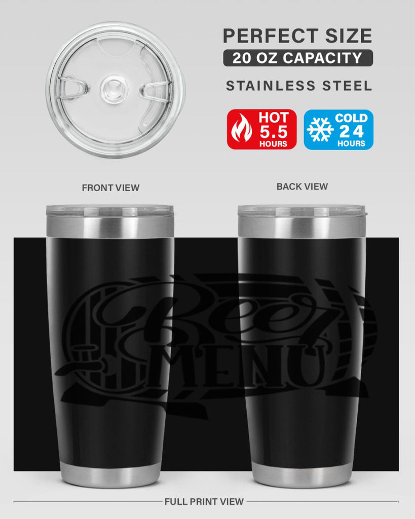 beer menu 45#- beer- Tumbler