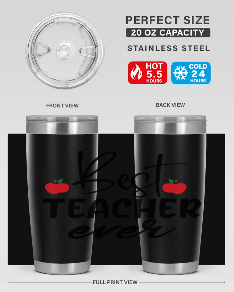 best teacher ever Style 188#- teacher- tumbler